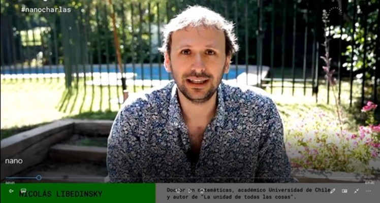 Dr. Nicolás Libedinsky participó en el programa "Nanocharlas" del nuevo Canal UChile TV - imagen 1