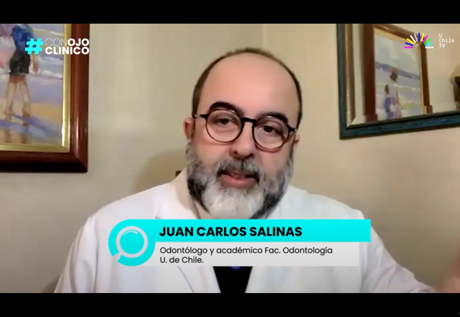 Académico de Rehabilitación Oral en UChile TV