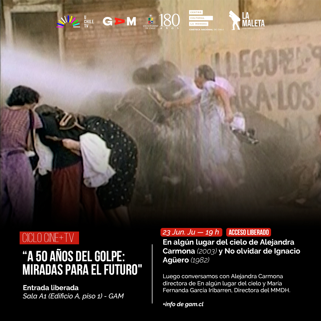 UchileTV y Centro Cultural Gabriela Mistral realizan ciclo de cine y TV gratuito sobre los 50 años del golpe - imagen 3