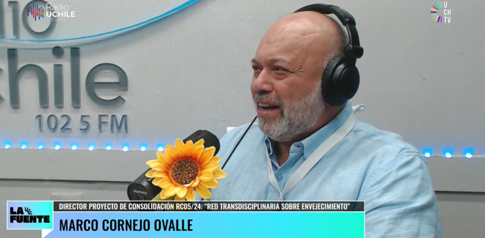 Dr. Marco Cornejo en programa La Fuente de Uchile TV