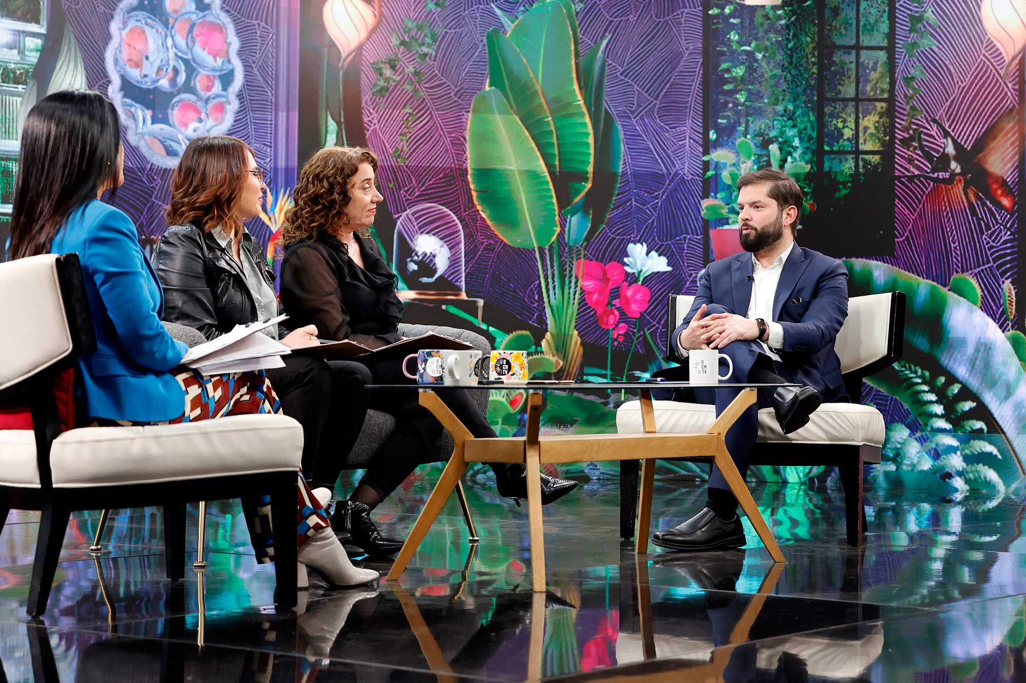 Uchile TV estrena entrevista al Presidente Boric sobre democracia, seguridad y economía - imagen 2