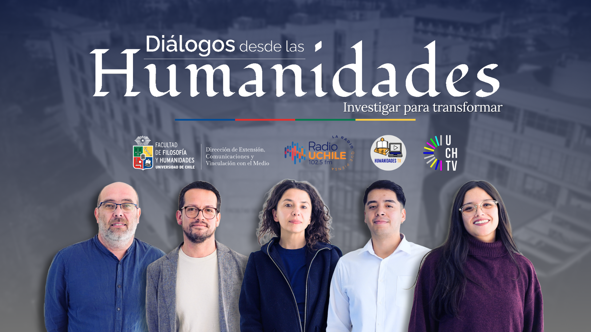 “Investigar para transformar”: nuevo ciclo de conversaciones se estrena en UCHILETV y Radio Universidad de Chile
